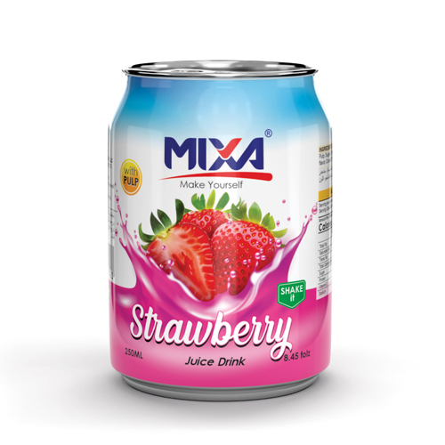 Strawberry-flavored juice