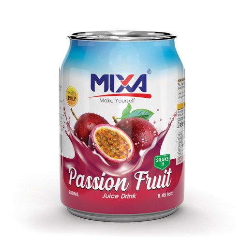 Passionfruit-flavored juice
